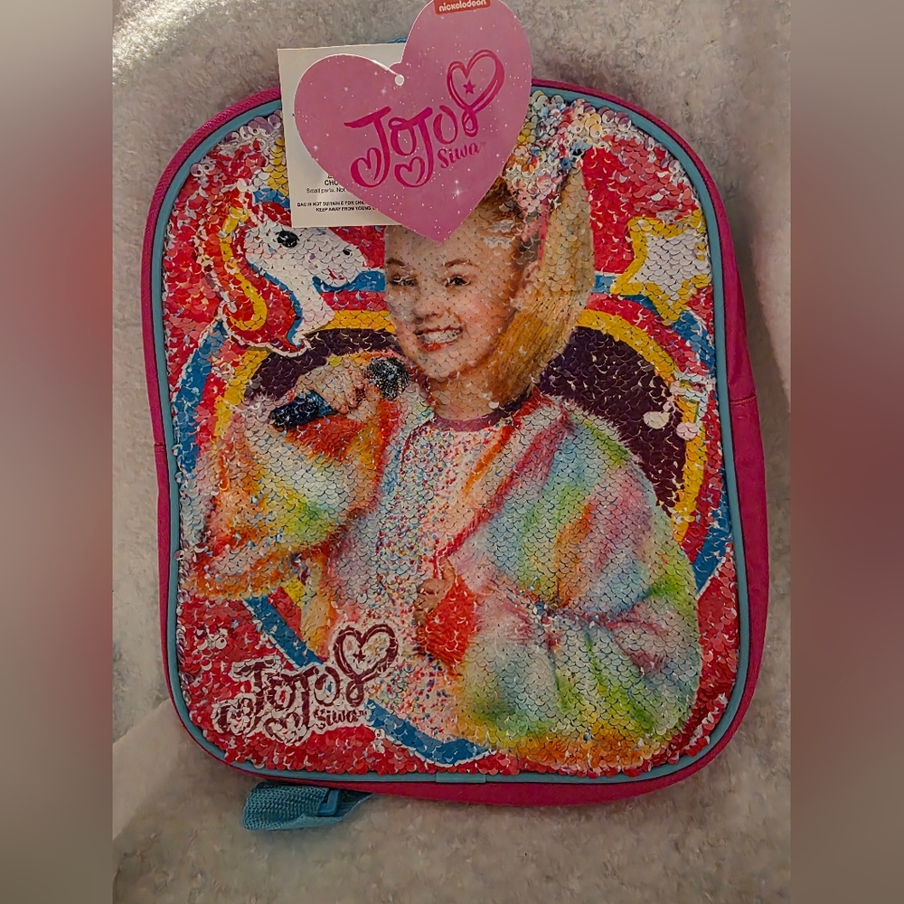JoJo Siwa Colorful Backpack NWT S/M
